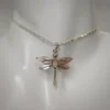 Dragonfly Mother Pearl Pendant