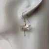 Dragonfly Mother Pearl Earrings