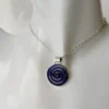 Spiral Sodalite Pendant