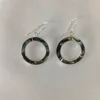 Hoop Abalone Earrings